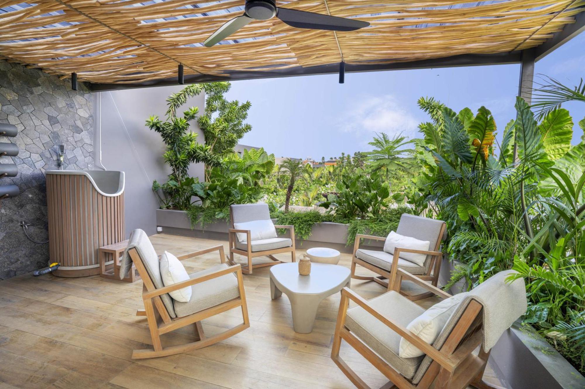 Sin Nombre Bali - Sauna, Ice Bath & Roof Terrace Canggu Exterior foto