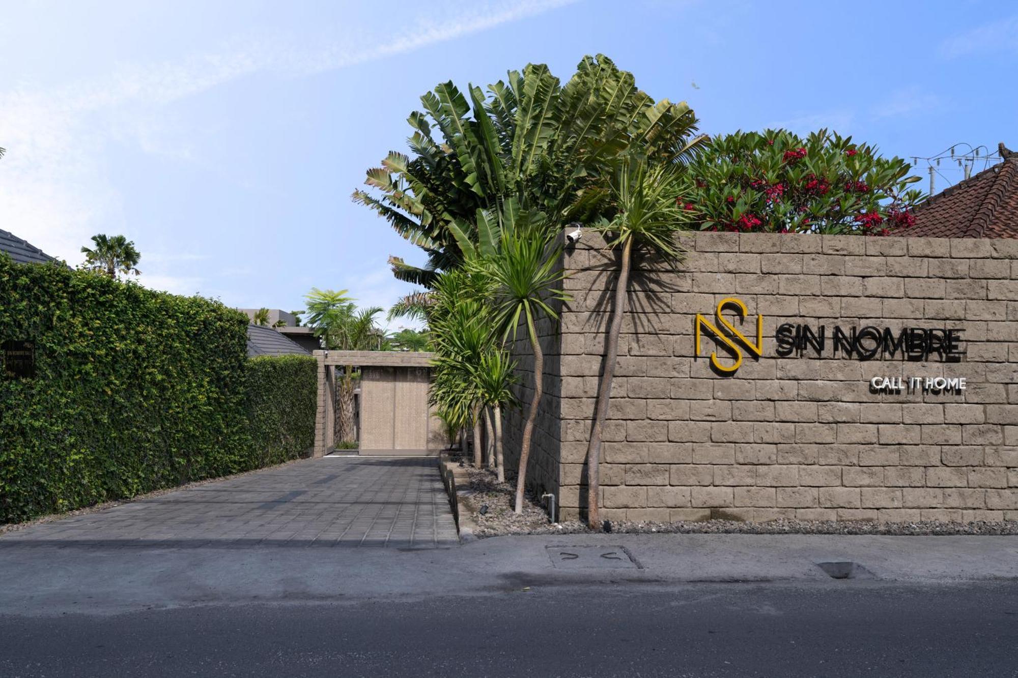 Sin Nombre Bali - Sauna, Ice Bath & Roof Terrace Canggu Exterior foto